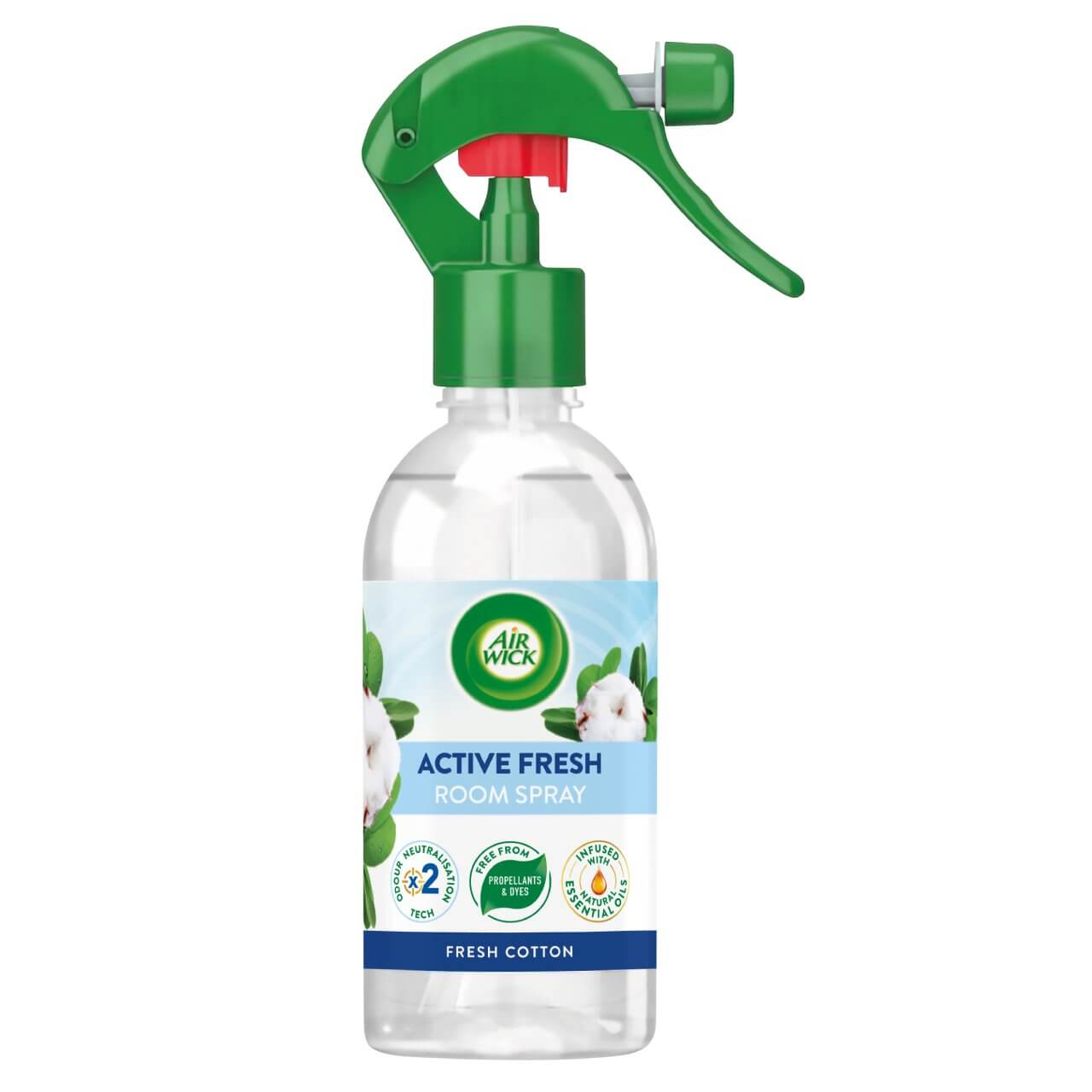 AIR WICK ACTIVE FRESH ROOM SPRAY FRESH COTTON 237ML